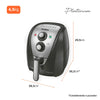 Fritadeira Sem Óleo Air Fryer 4L Mondial AFN-40-PI