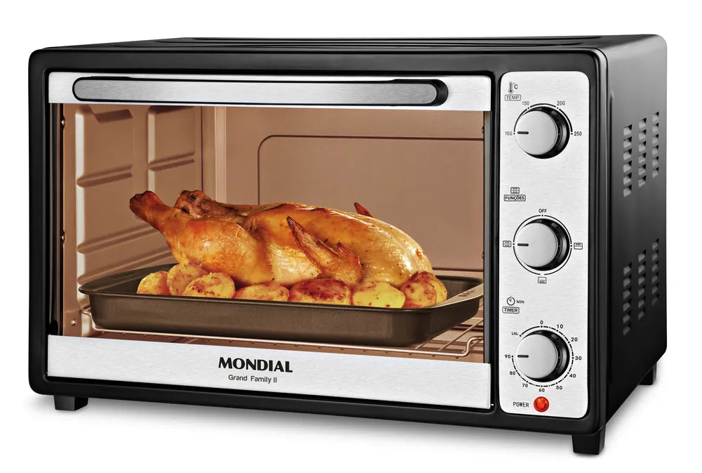Forno Elétrico 52L 1800W FRN-52  Mondial - PRETO