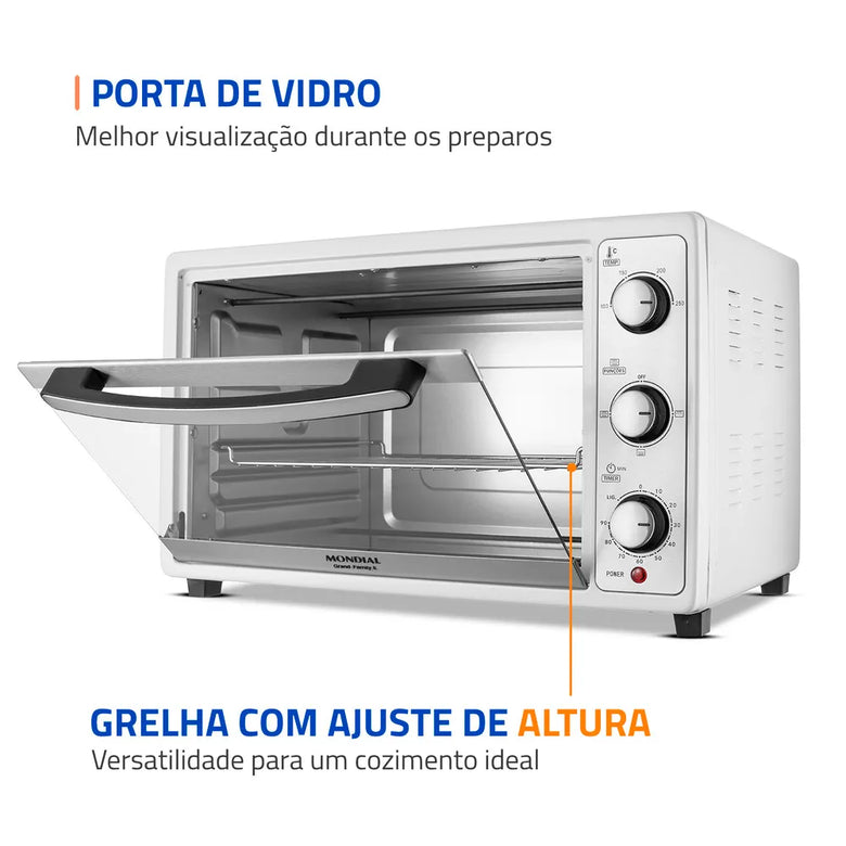 Forno Elétrico 52L 1800W FRN-52 Mondial
