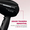 Secador de Cabelos Mondial Power Shine Black Íon SC-13