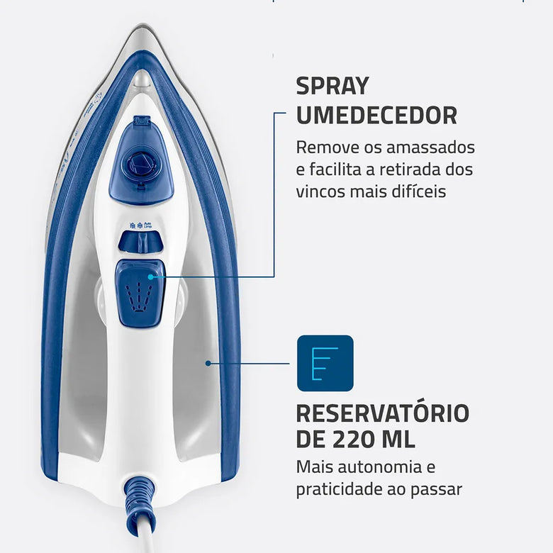 Ferro a Vapor Mondial FVN-01-BL