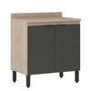 Balcão de Cozinha 2 Portas 80cm Firenze Demóbile