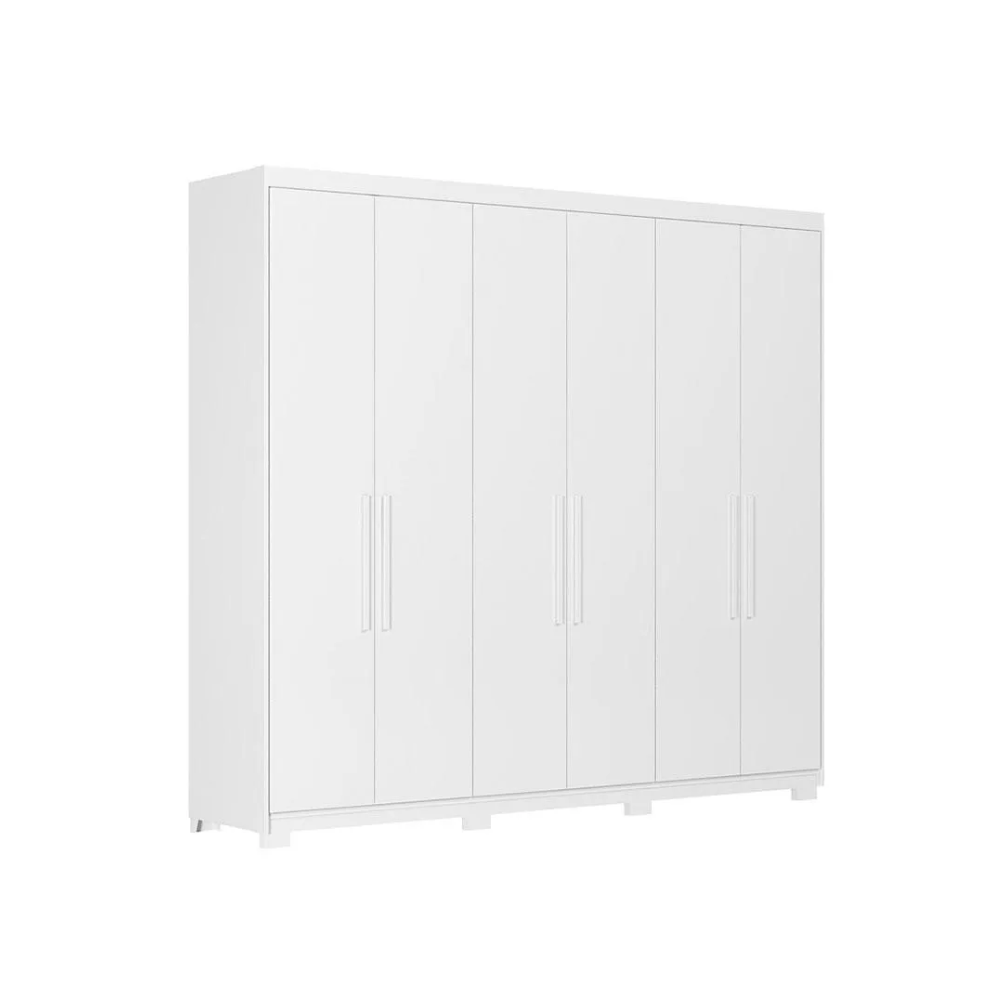 Guarda-Roupa Casal 6 Portas 4 Gavetas Venice  Demóbile
