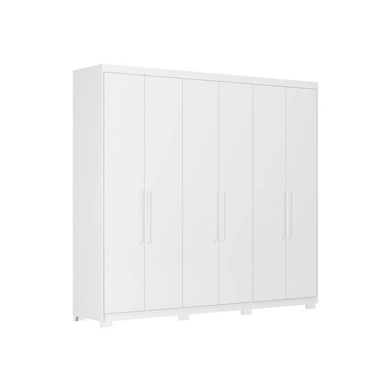 Guarda-Roupa Casal 6 Portas 4 Gavetas Venice  Demóbile