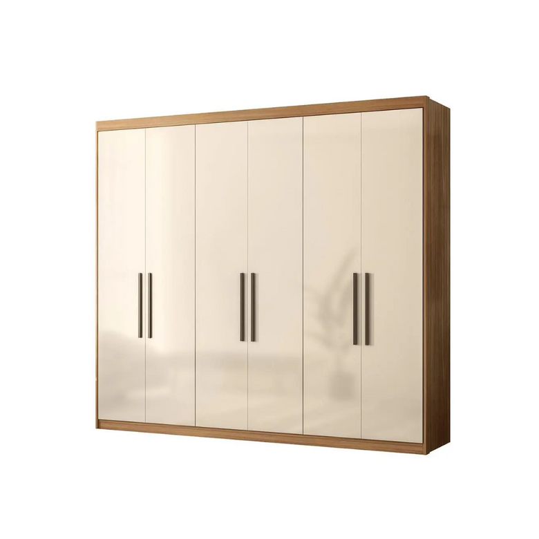 Guarda-Roupa Casal 6 Portas 4 Gavetas Venice  Demóbile