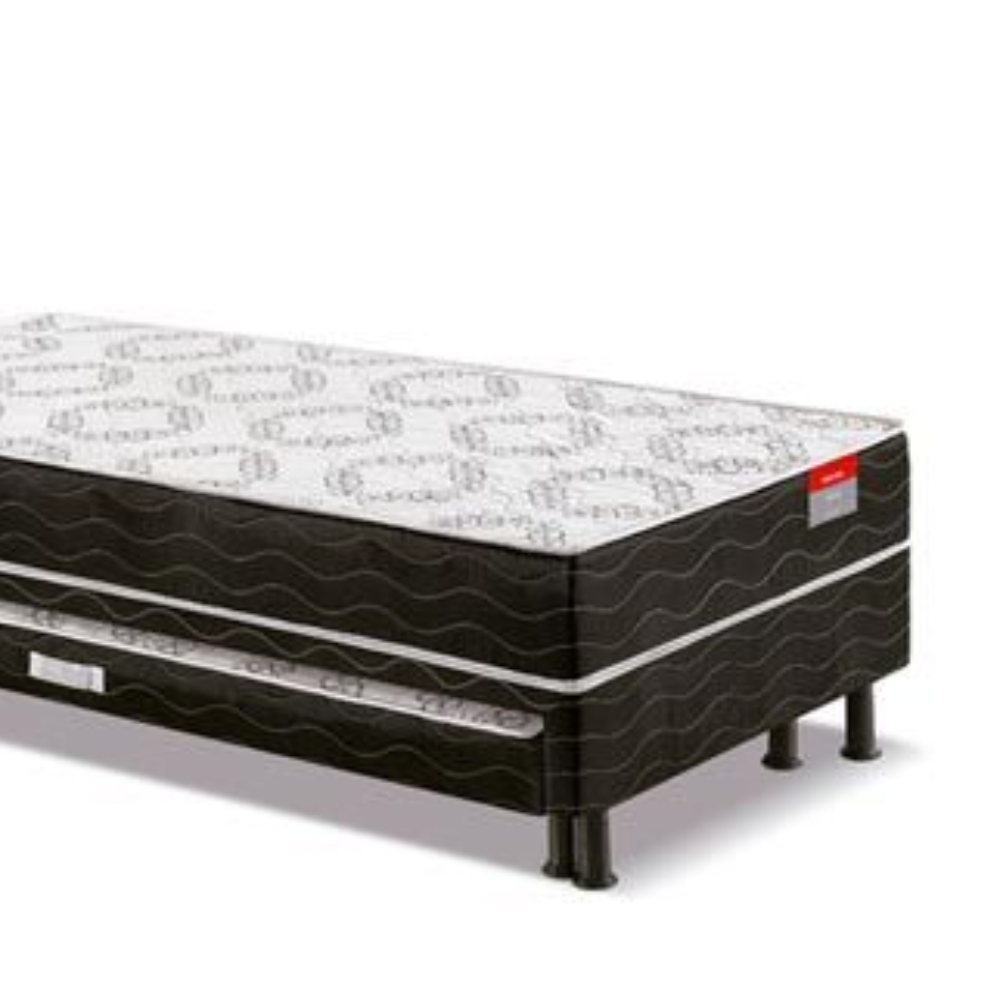 Cama Box Solteiro Com Auxiliar Rubi 88x188 Reconflex
