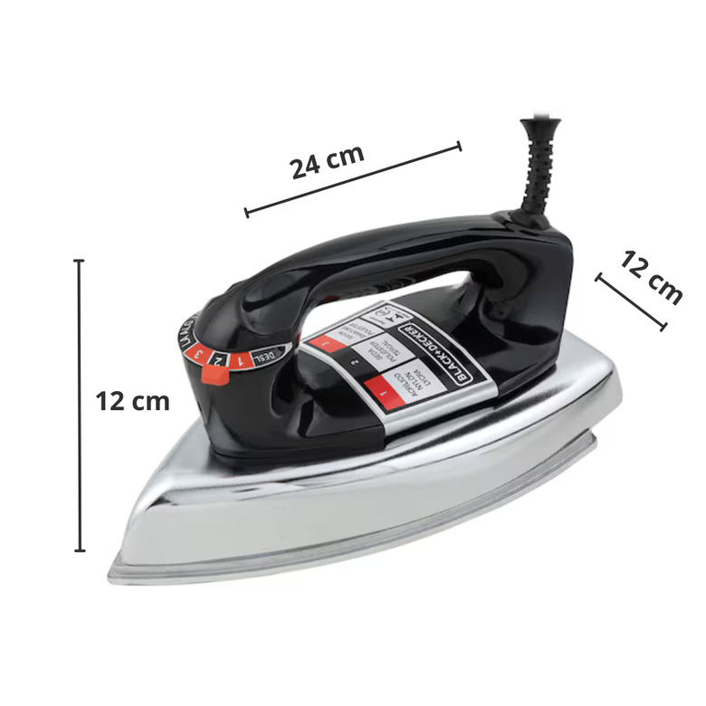 Ferro de Passar a Seco Black & Decker