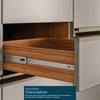 Balcão de Cozinha 1 Porta 1 Gaveta 60cm MDF Proença Demobile