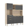 Cozinha Compacta 6 Portas 2 Gavetas Select Demóbile