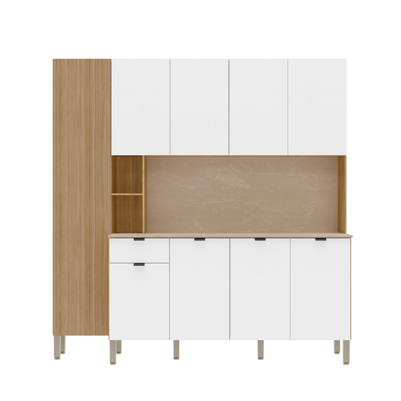Cozinha Compacta 9 Portas 1 Gaveta Pulse Kits Paraná
