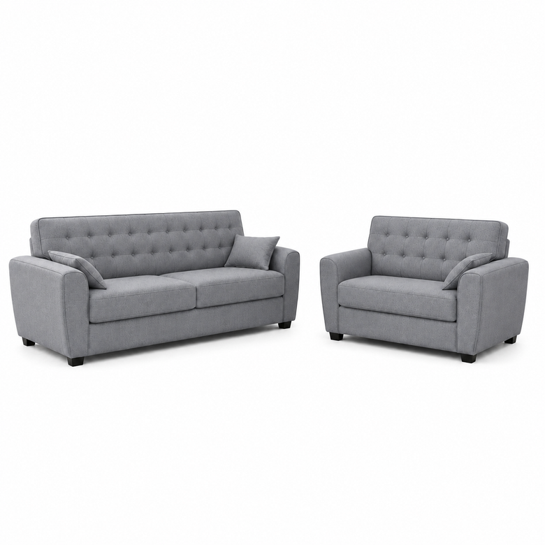 Conjunto de Sofás 2 e 3 Lugares Berlim Masterflex
