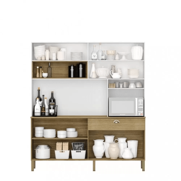 Cozinha Compacta 8 Portas 1 Gaveta Core Kits Paraná