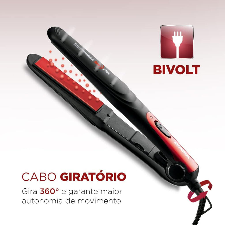 Chapinha de cabelo Mondial Alisadora Tourmaline Ion Plus P-11
