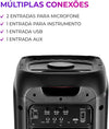 Caixa de Som PartyBox AIWA PB-01 BT 15H RGB USB TWS Preto