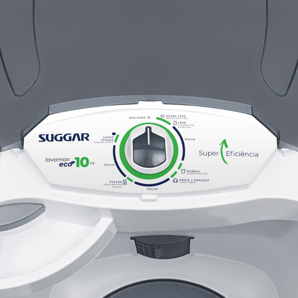 Tanquinho 10kg Suggar Lavamax Eco LE1001