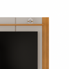 Painel para TV até 65" Ripado 179cm Helo DJ Móveis