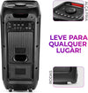 Caixa de Som PartyBox AIWA PB-01 BT 15H RGB USB TWS Preto