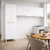Cozinha Modulada 3 Peças 9 Portas Renova Itatiaia