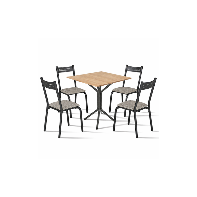 Conjunto de Mesa Com 4 Cadeiras Ciplafe
