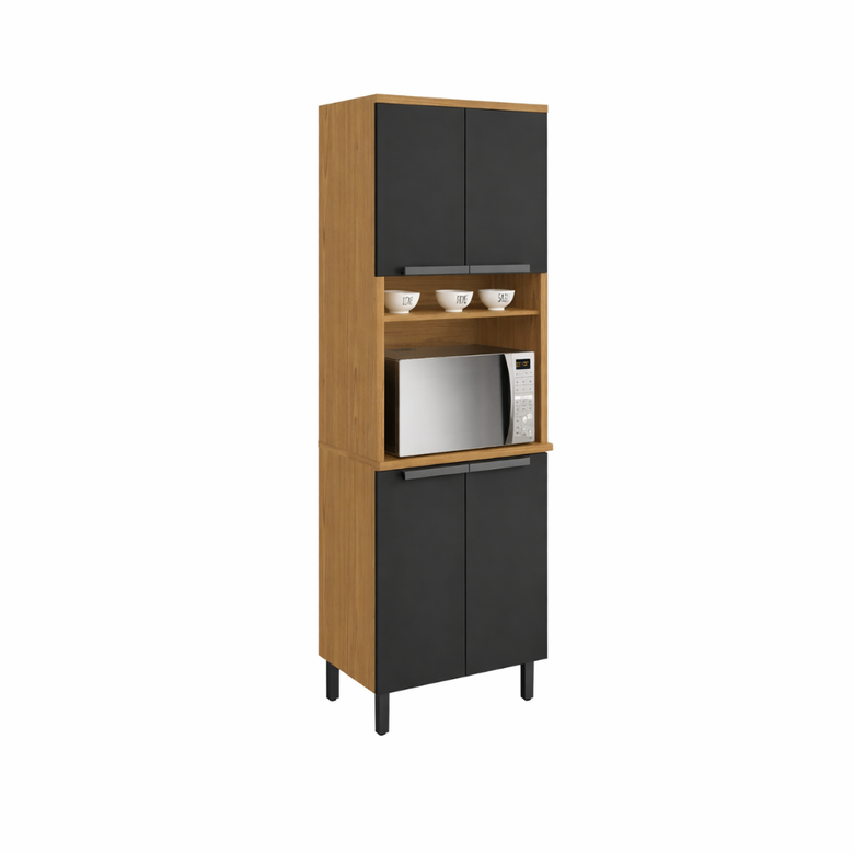 Cozinha Modulada 3 Peças 7 Portas New Porto Itatiaia