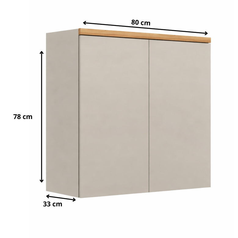 Cozinha Modulada 3 Peças 6 Portas Allure Linea