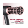 Secador de Cabelos Mondial Preto/Golden Rose Bivolt - SC-37-BI