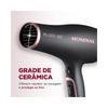 Secador de Cabelos Mondial Preto/Golden Rose Bivolt - SC-37-BI