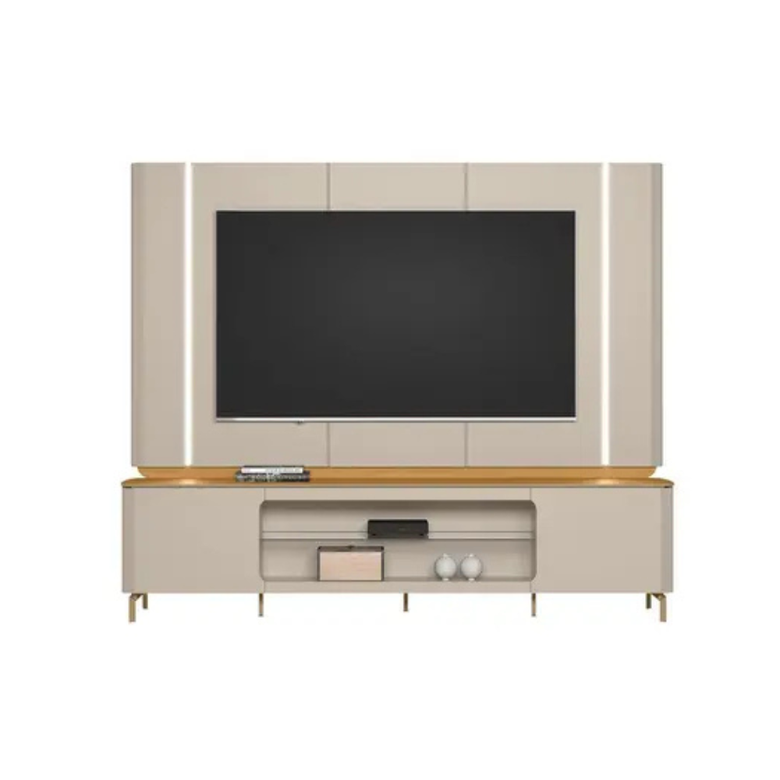 Home Para Tv Até 75 Polegadas 2 Portas Santorini Linea