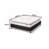Conjunto Box Casal 188x138 Confort LN Reconflex