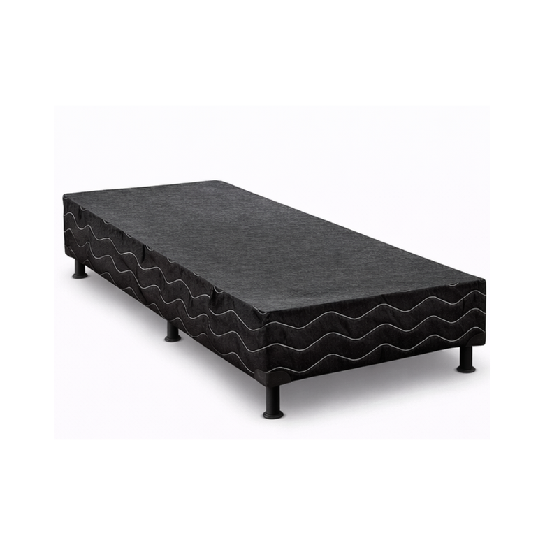 Base Para Cama Box Solteiro Bordada Universal 188x88 Bacetto