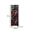 Caixa de Som Amvox ACA1300 Newx Bluetooth 1300w