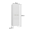 Paneleiro Torre Quente 4 Portas 70cm Renova Itatiaia