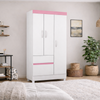 Guarda-Roupa Solteiro 3 Portas 2 Gavetas Wind Demóbile