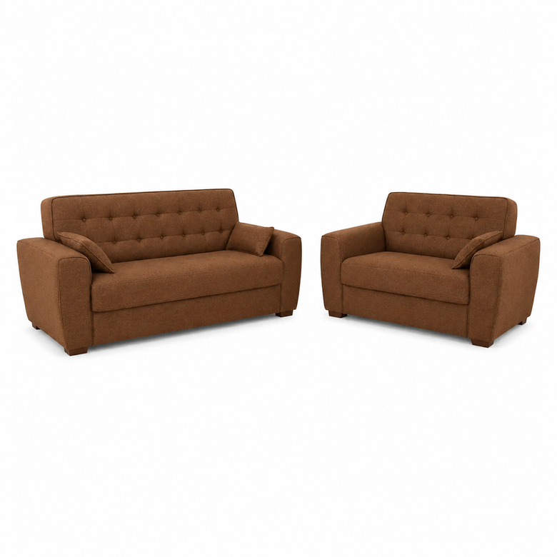 Conjunto de Sofás 2 e 3 Lugares Berlim Masterflex