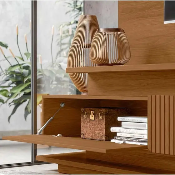 Home Para TV 65 Ripado 3D 2 Portas Istambul Lukaliam