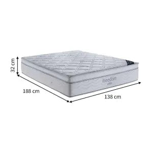 Colchão Casal 138x32 Freedom Ortobom