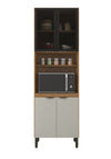Cozinha Modulada 3 Peças 8 Portas Firenze Demóbile
