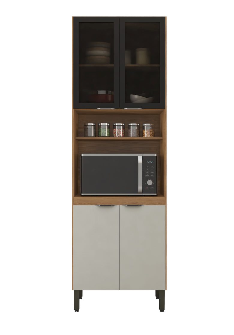 Cozinha Modulada 3 Peças 8 Portas Firenze Demóbile