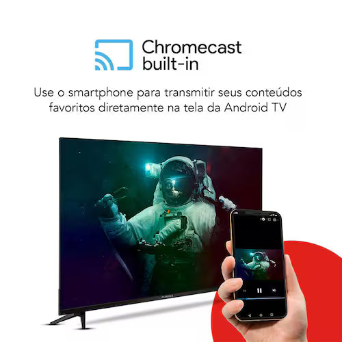 Smart TV 32" Led AWS-TV-32-BL-02 Wi-fi 2 HDMI 2 USB Aiwa