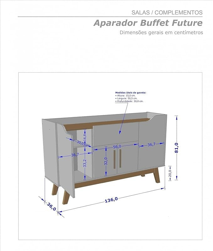 Aparador Buffet Future Bechara