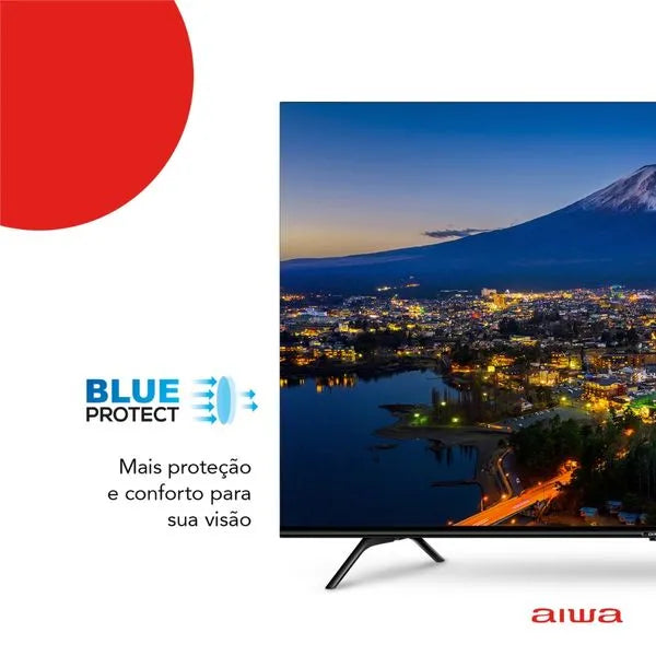 Smart TV 55” Android 4K Borda Ultrafina Dolby Vision HDR10 Aiwa