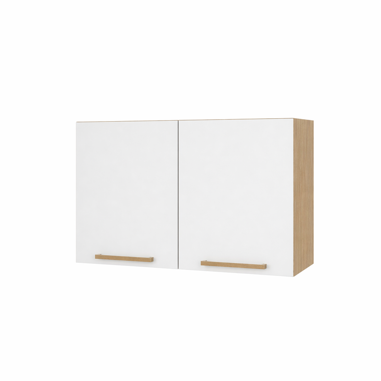 Armário Aéreo 80cm 2 Portas Avelã Telasul