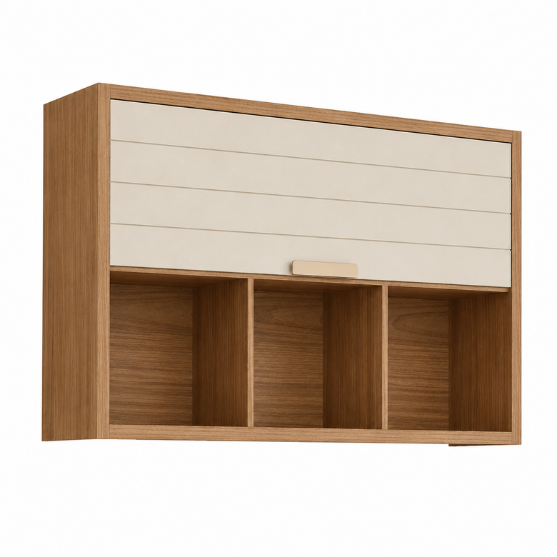 Armário Aéreo Eloise 120Cm 1 Portas Basculhante MGM