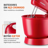 Batedeira Mondial Prática 400W B-44-R 3 Velocidades