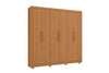 Guarda-Roupa Casal 6 Portas e 2 Gavetas CB02M569 Kappesberg