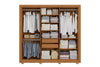 Guarda-Roupa Casal 6 Portas e 2 Gavetas CB02M569 Kappesberg