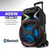 Caixa Amplificada Mondial CM-400 Connect Lights 400W Bluetooth USB/AUX/MIC