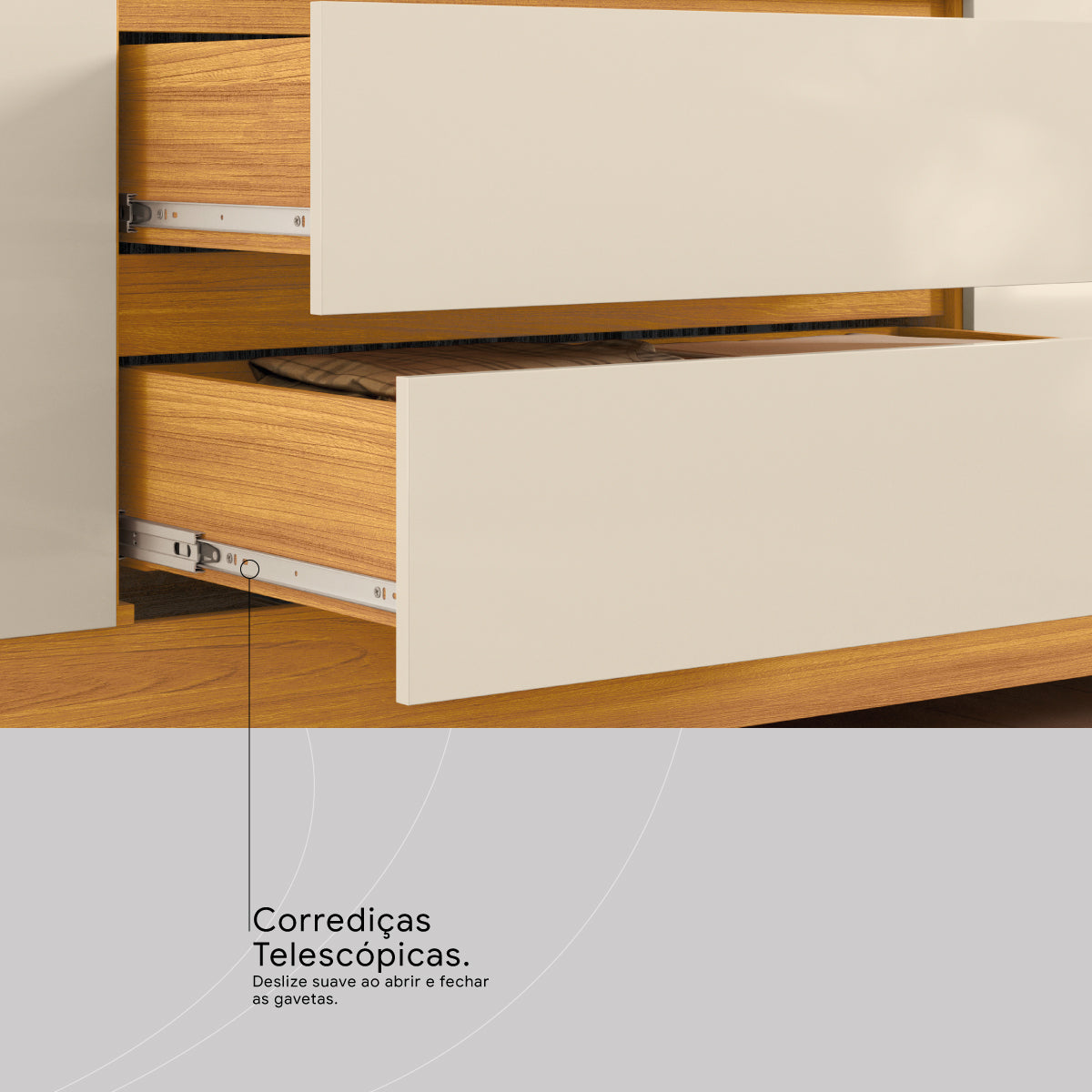 Guarda-roupa Casal 6 Portas 4 Gavetas com Espelho Ópera Demóbile