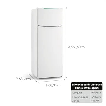 Geladeira Cycle Defrost Duplex 334L CRD37EB Consul
