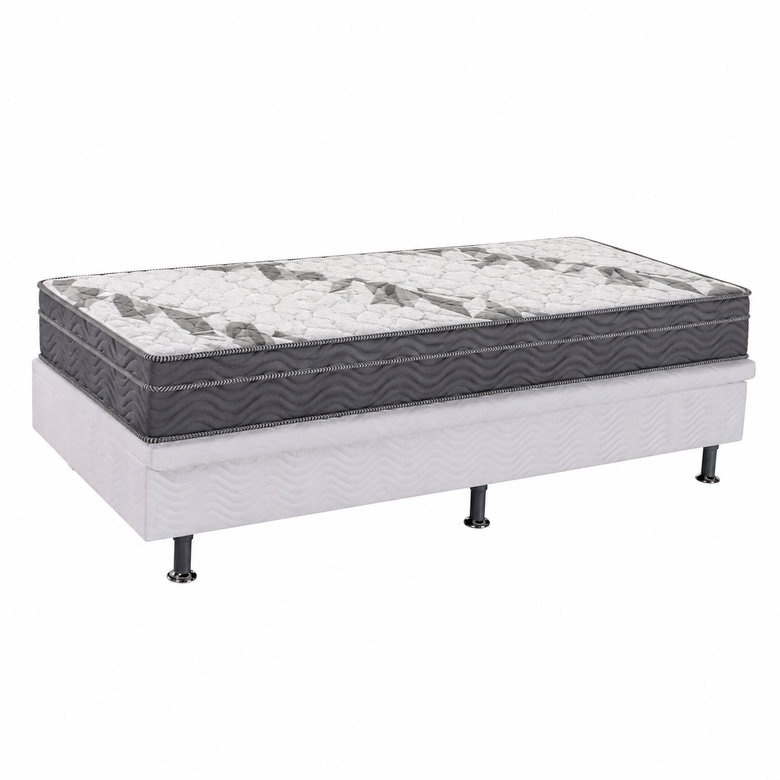 Conjunto Solteiro D33 com Base Baú Ortobom